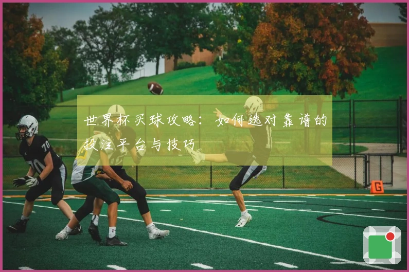 世界杯买球攻略：如何选对靠谱的投注平台与技巧